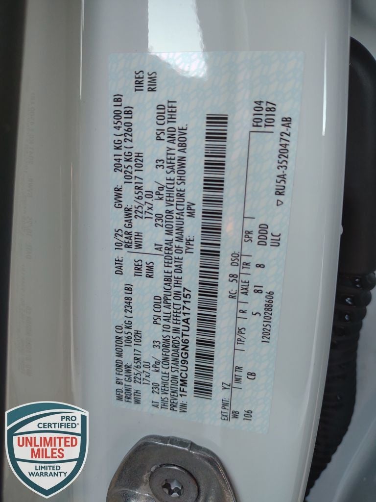 2026 Ford Escape Active