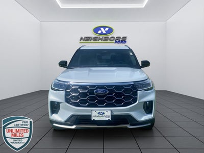2026 Ford Explorer Platinum