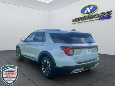 2026 Ford Explorer Platinum