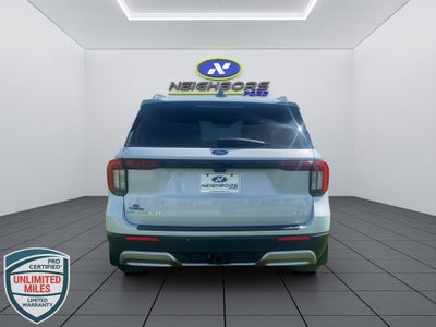 2026 Ford Explorer Platinum