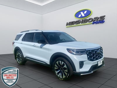 2026 Ford Explorer Platinum