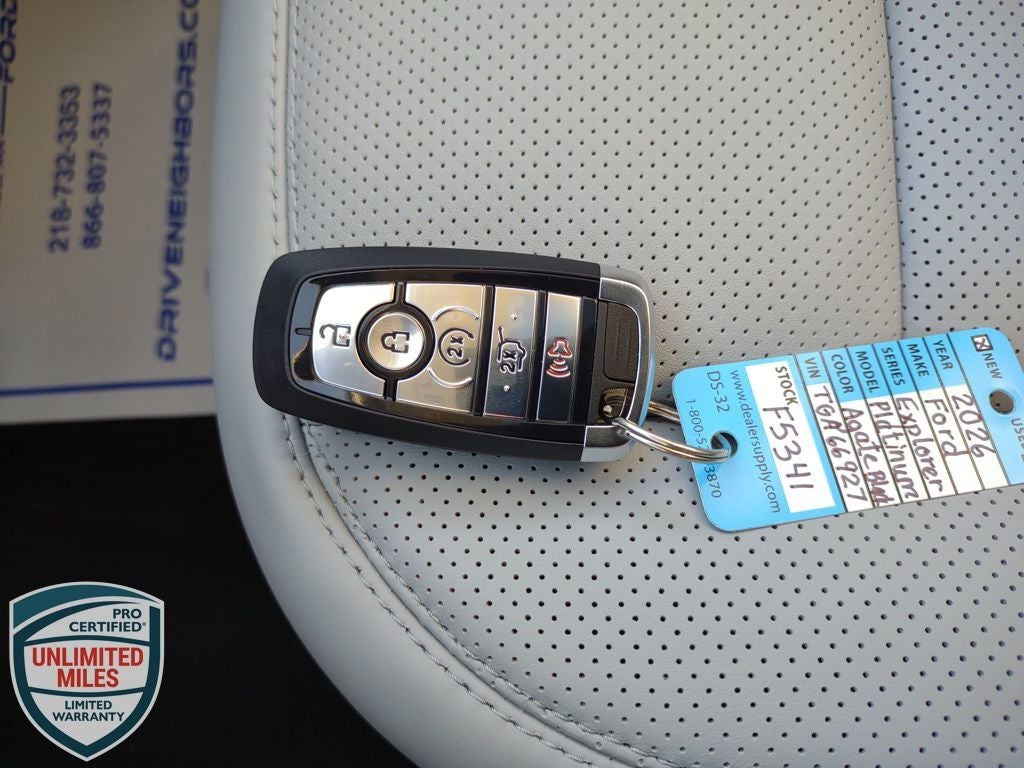 2026 Ford Explorer Platinum