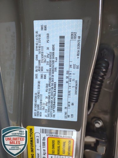 2025 Ford Ranger XLT