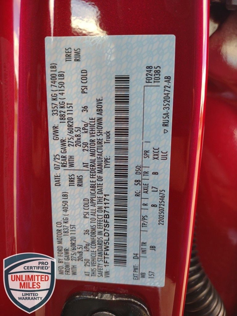 2025 Ford F-150 Lariat