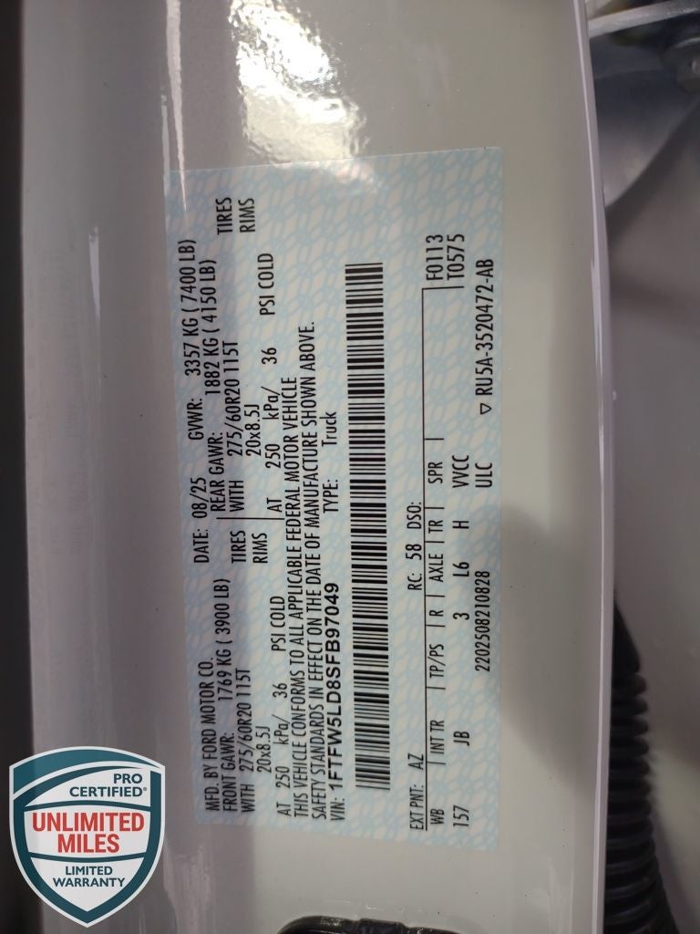 2025 Ford F-150 Lariat