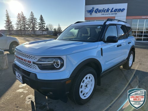 2025 Ford Bronco Sport Heritage