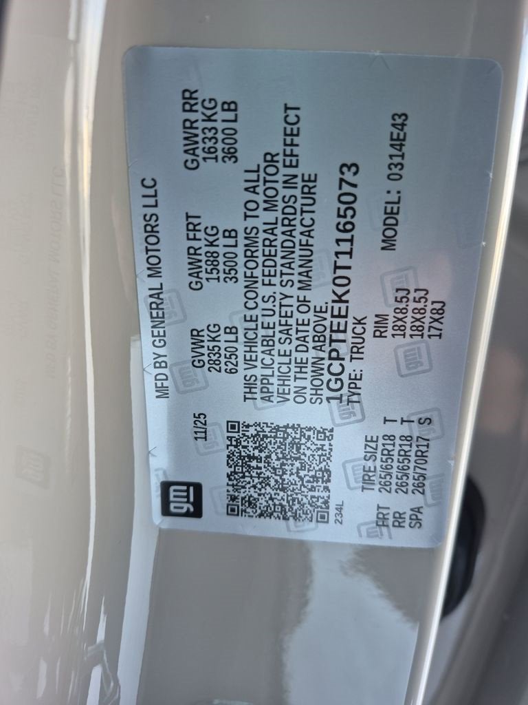 2026 Chevrolet Colorado Trail Boss