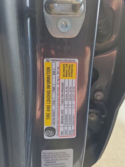 2017 Chevrolet Suburban LT